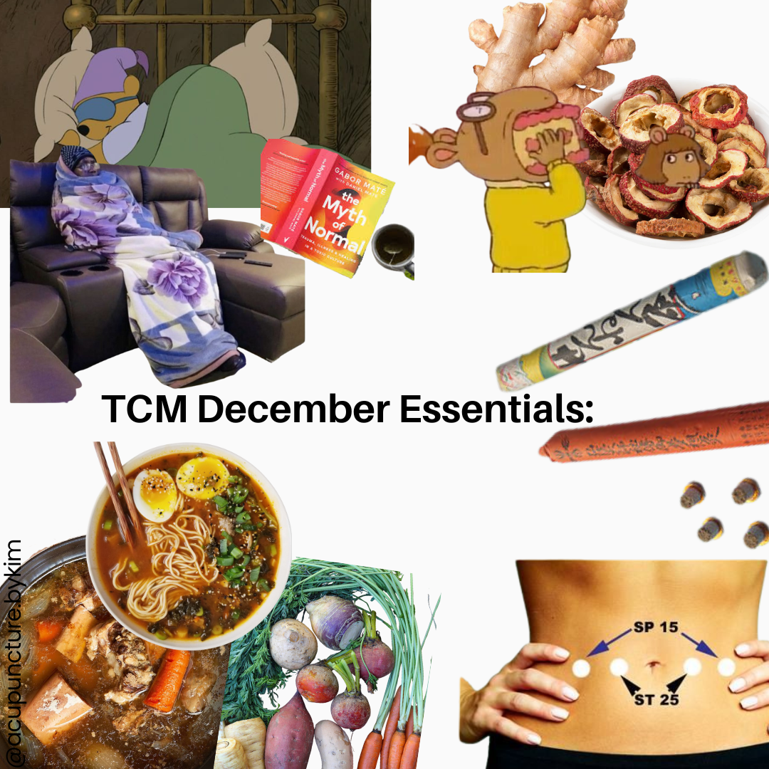 Notes from an acupuncturist - December 2025